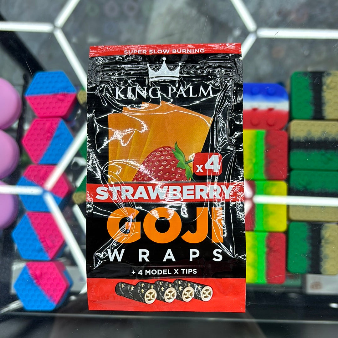 King palm goji wraps strawberry