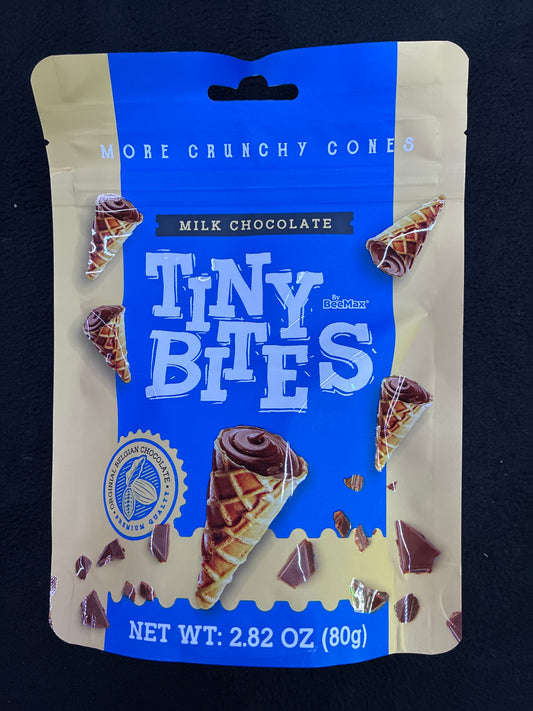 TINY BITES MILK CHOCOLATE 2.82oz