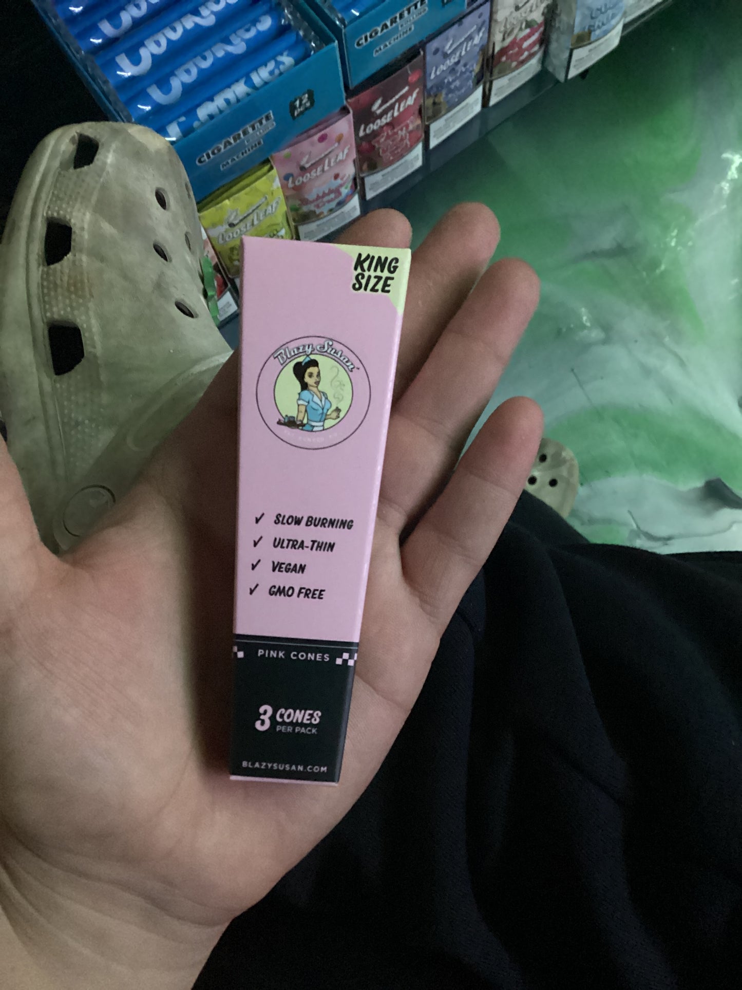 Blazing Susan3 king size cones