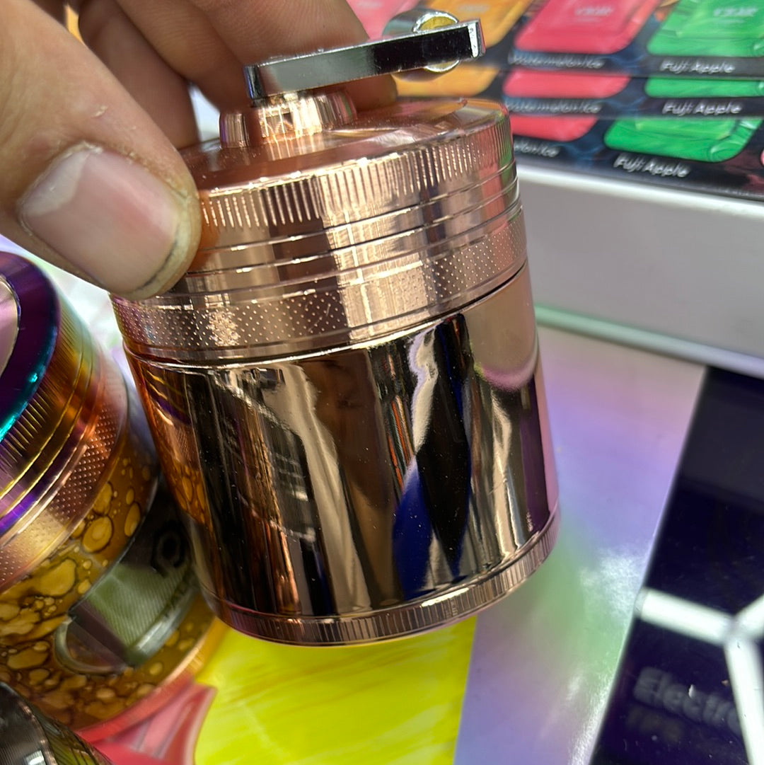 Custom grip top grinders