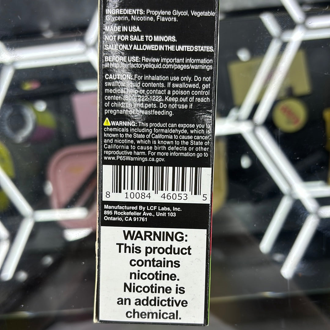 Air factory strawberry twist 6MG 100ML