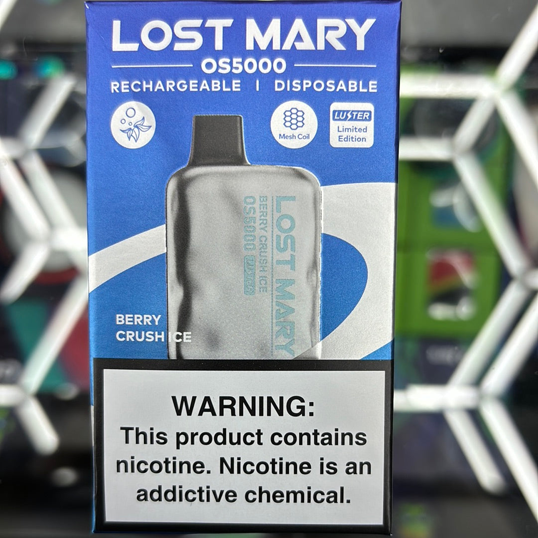 Lost Mary Berry crush ice