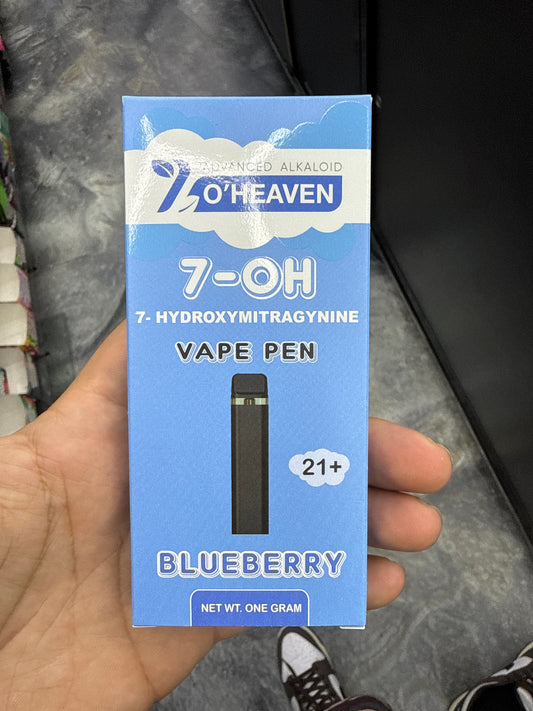 7 advance alkaloid oh Haven 7 oh vape pen blueberry 1 g