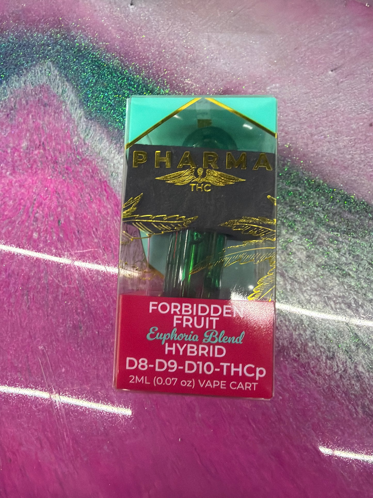 Pharma thcp-d10-d9-d8 euphoria blend forbidden fruit 2ml