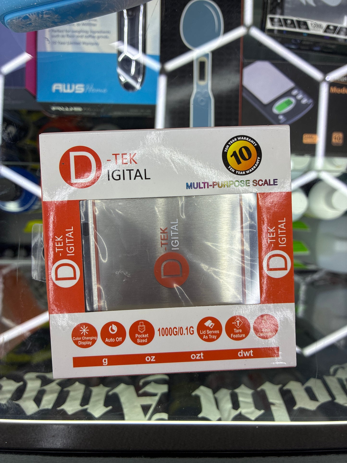 D-TEK Digital Scale 1000g x 0.1g Dt-Bl1KG
