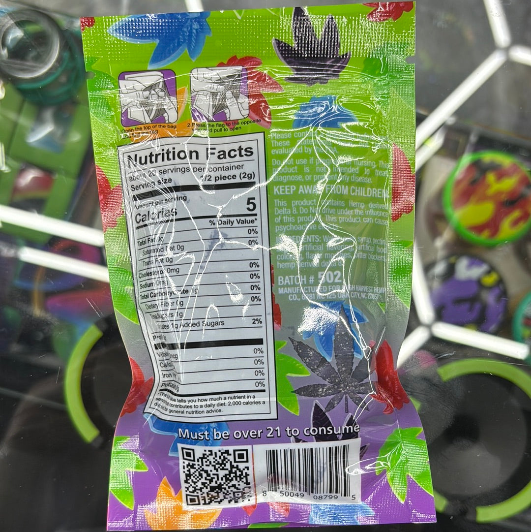 The demon gummies sour grape 7000mg