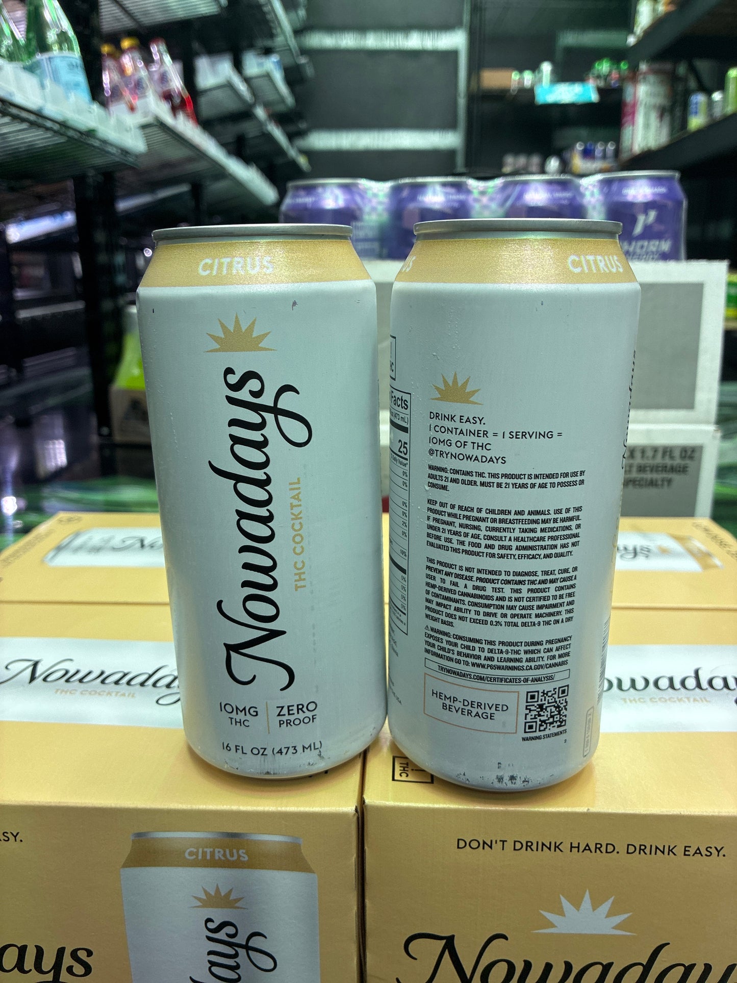 Nowadays THC cocktail 10mg citrus