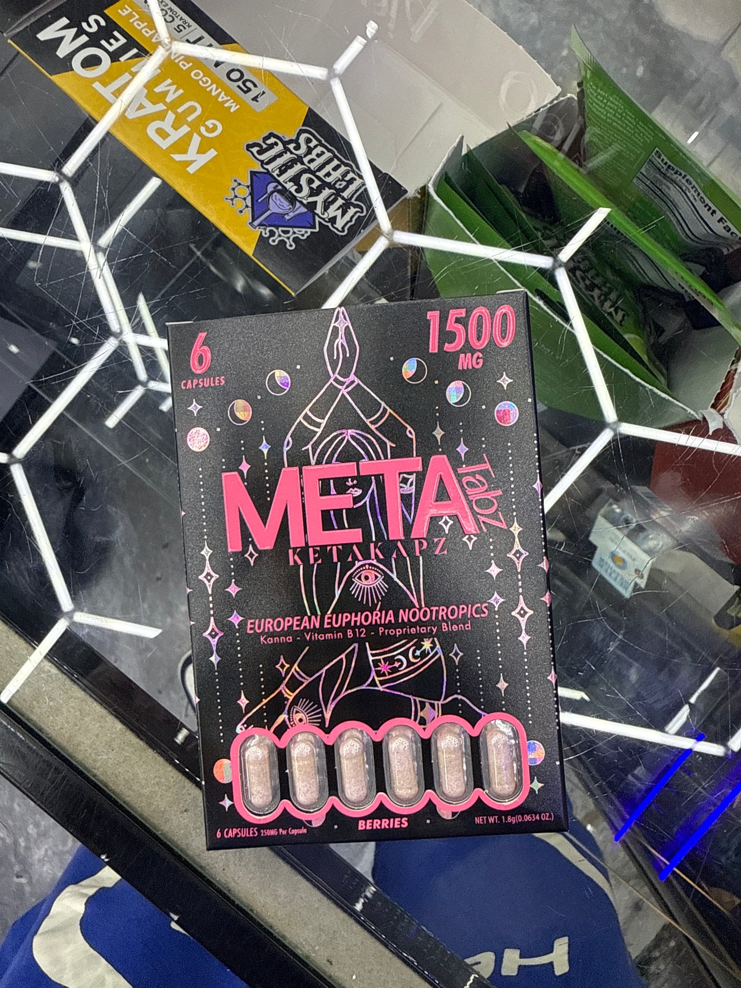Meta 1500mg six capsules European euphoria