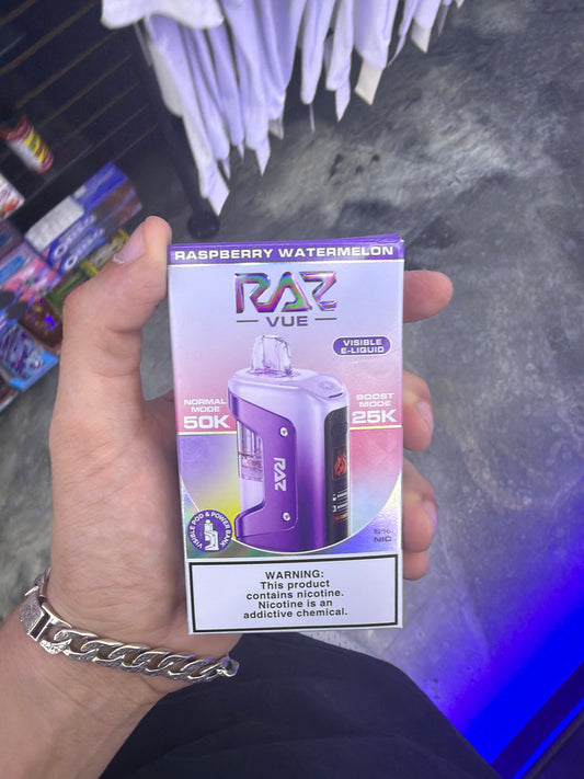 Raz Vue Kit 50k puff disposable Raspberry Watermelon