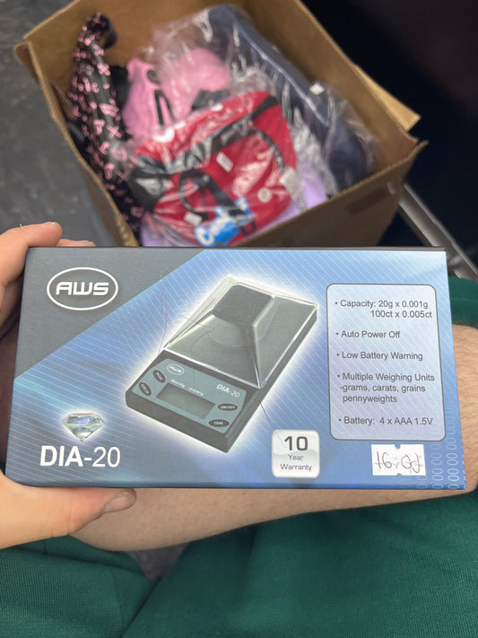 AWS DIA-20 scale