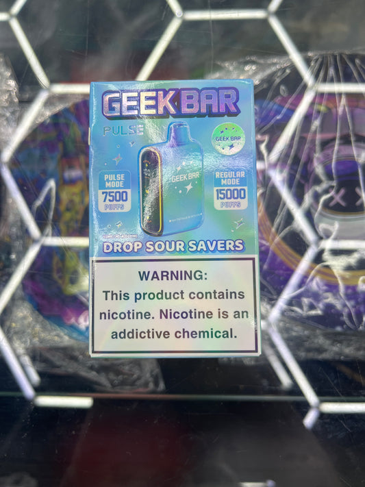 Geek bar pulse drop sour savers
