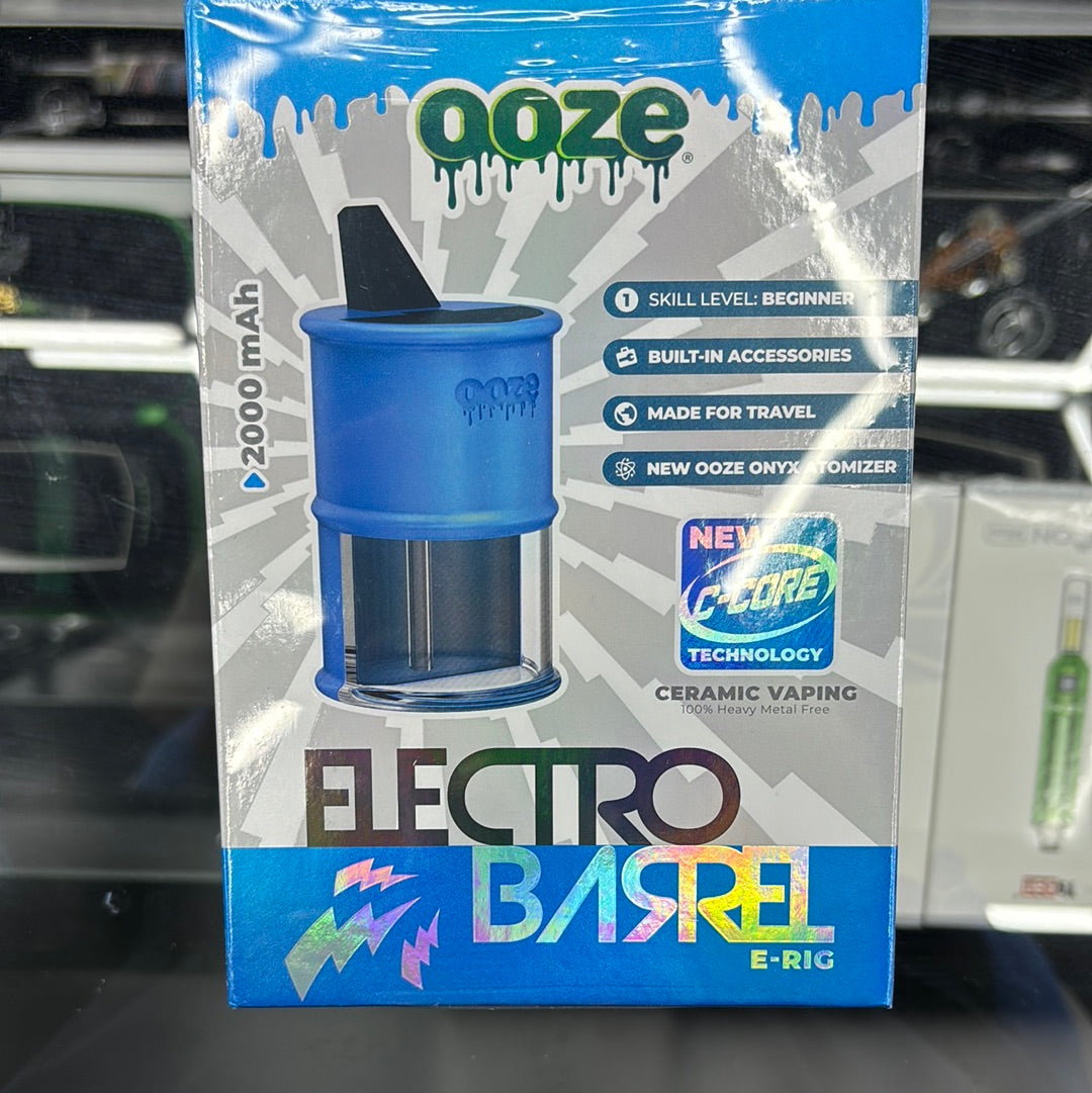 Ooze Electro Barrel E-Rig – C-Core 2000 MAh -blue
