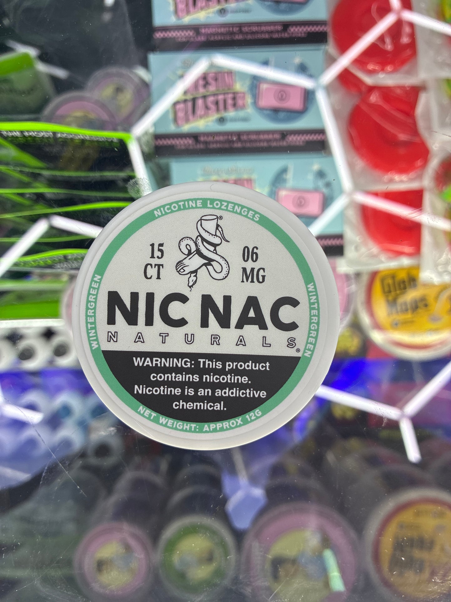 NICNAC NATURALS 15ct 06mg wintergreen