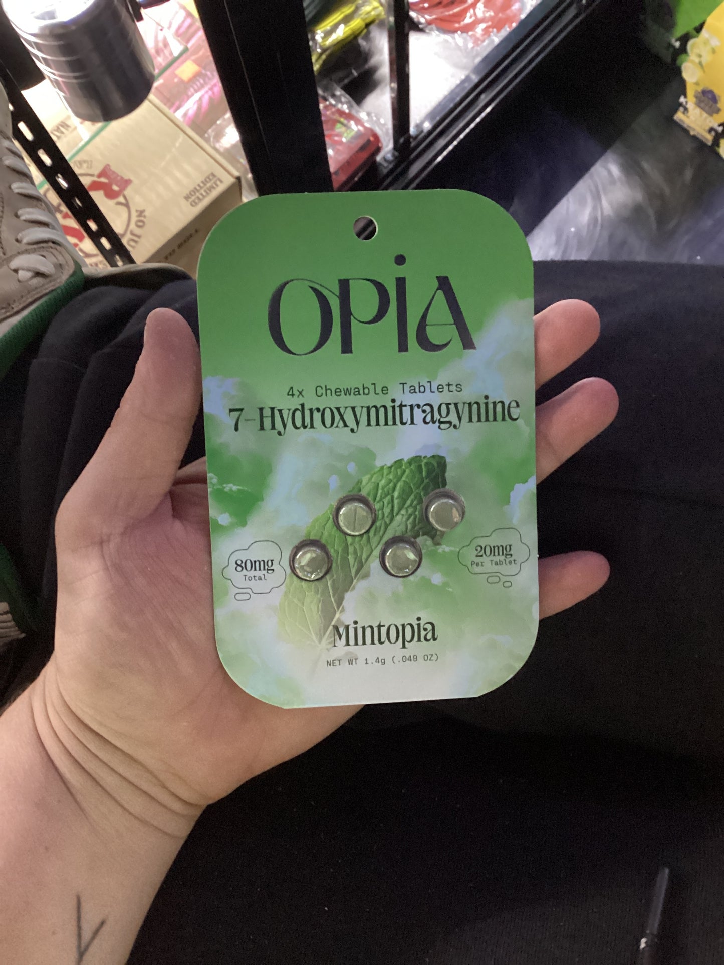 Opia mintopia 4pack 20mg