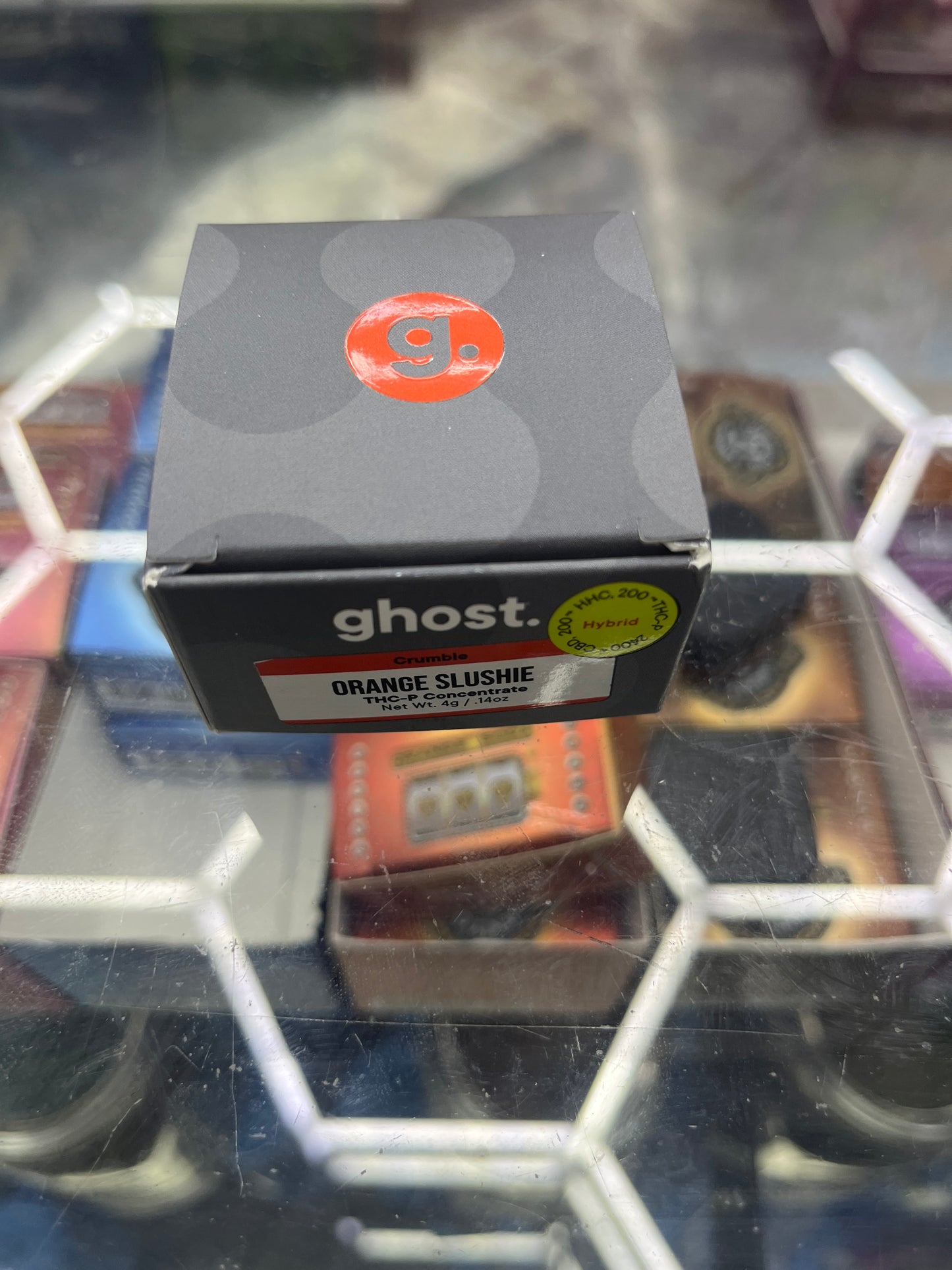 Ghost thcp crumble concentrates orange slushie