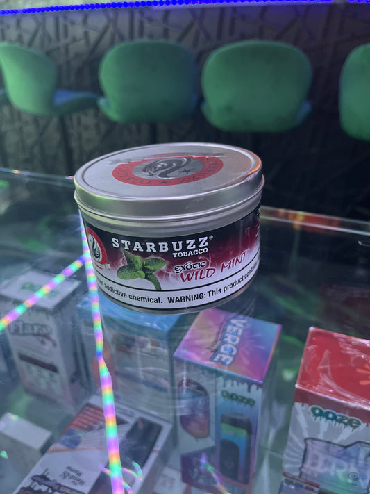 Starbuzz tobacco exotic wild mint 250g