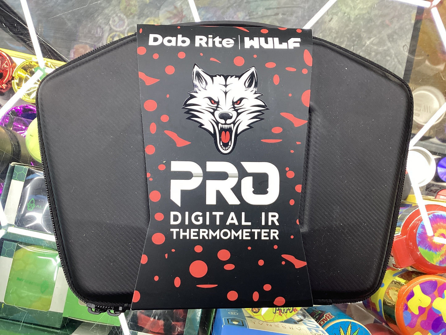 Wulf Dab rite pro digital IR thermometer red