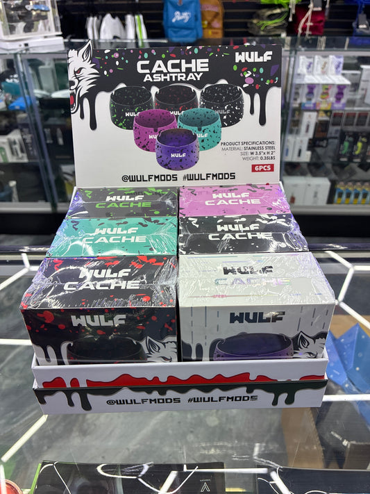 Wulf cache astray black with green spots