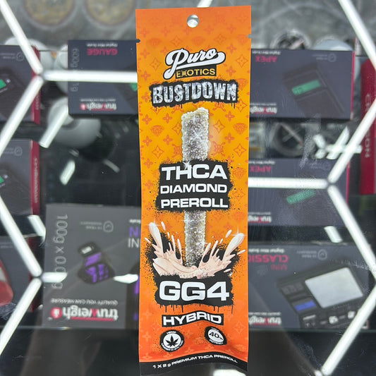 Pure exotics bustdown gg4 hybrid, 2G pre-roll