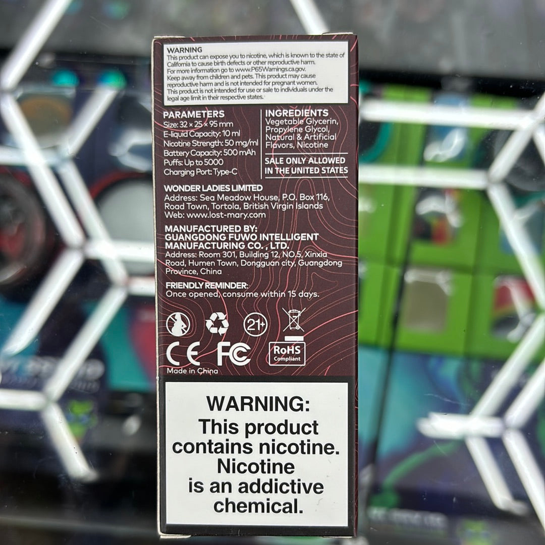 Lost Mary triple berry ice