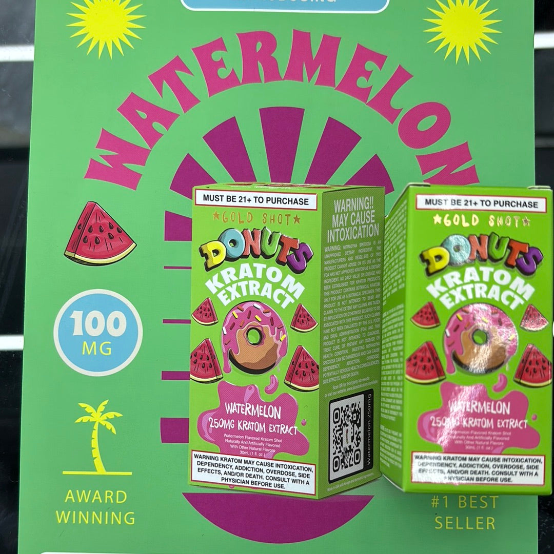 Donuts watermelon 250mg kratom extract