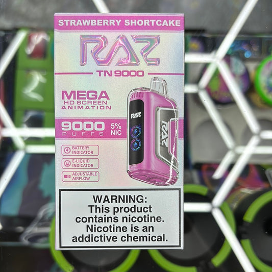 Raz 9000puffs strawberry shortcake