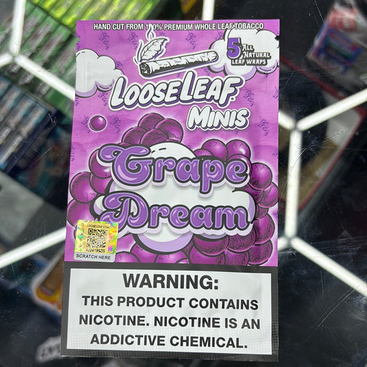 Loose leaf grape dream mini