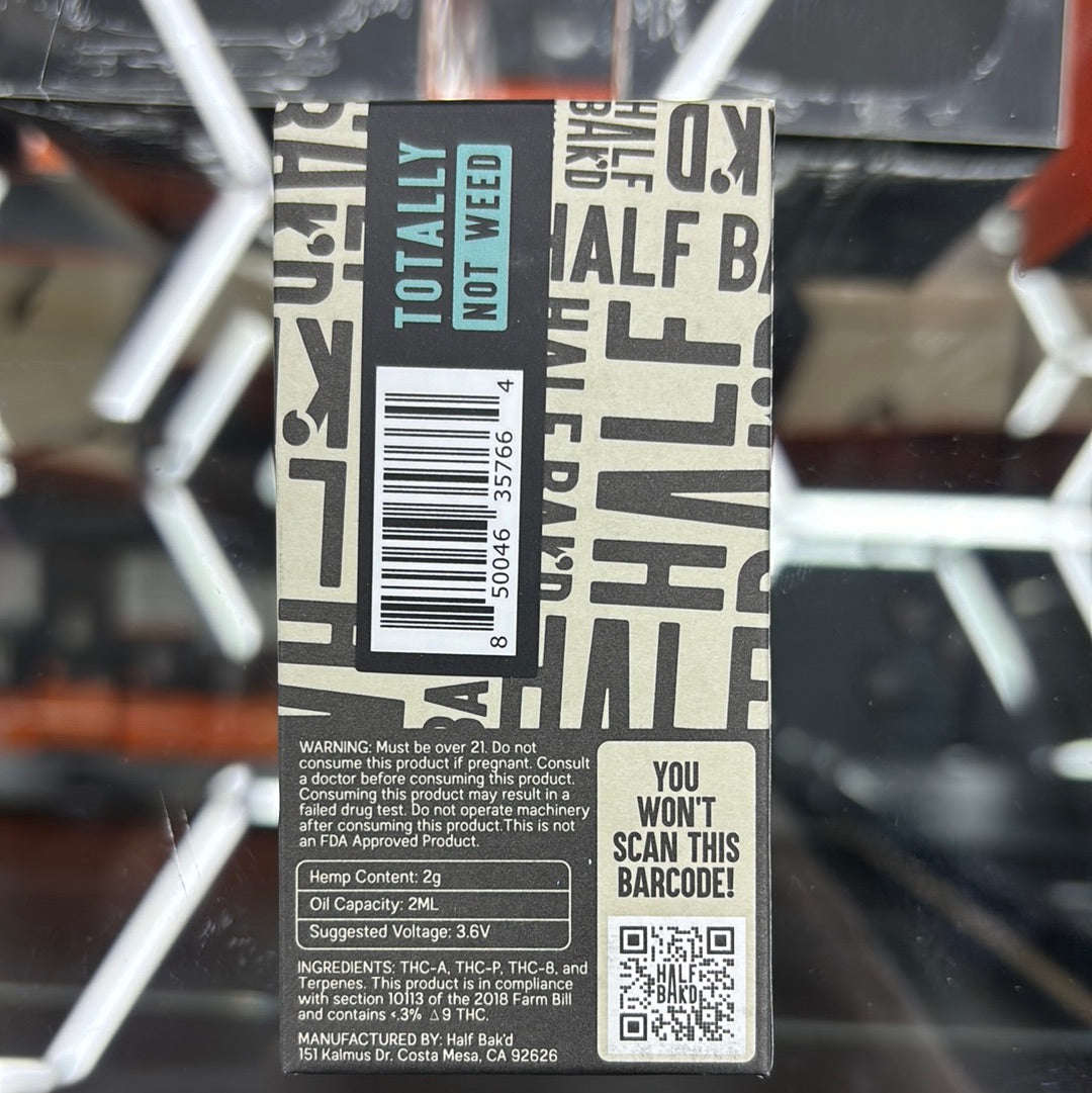 Half bakd blue face 2g hybrid THCA