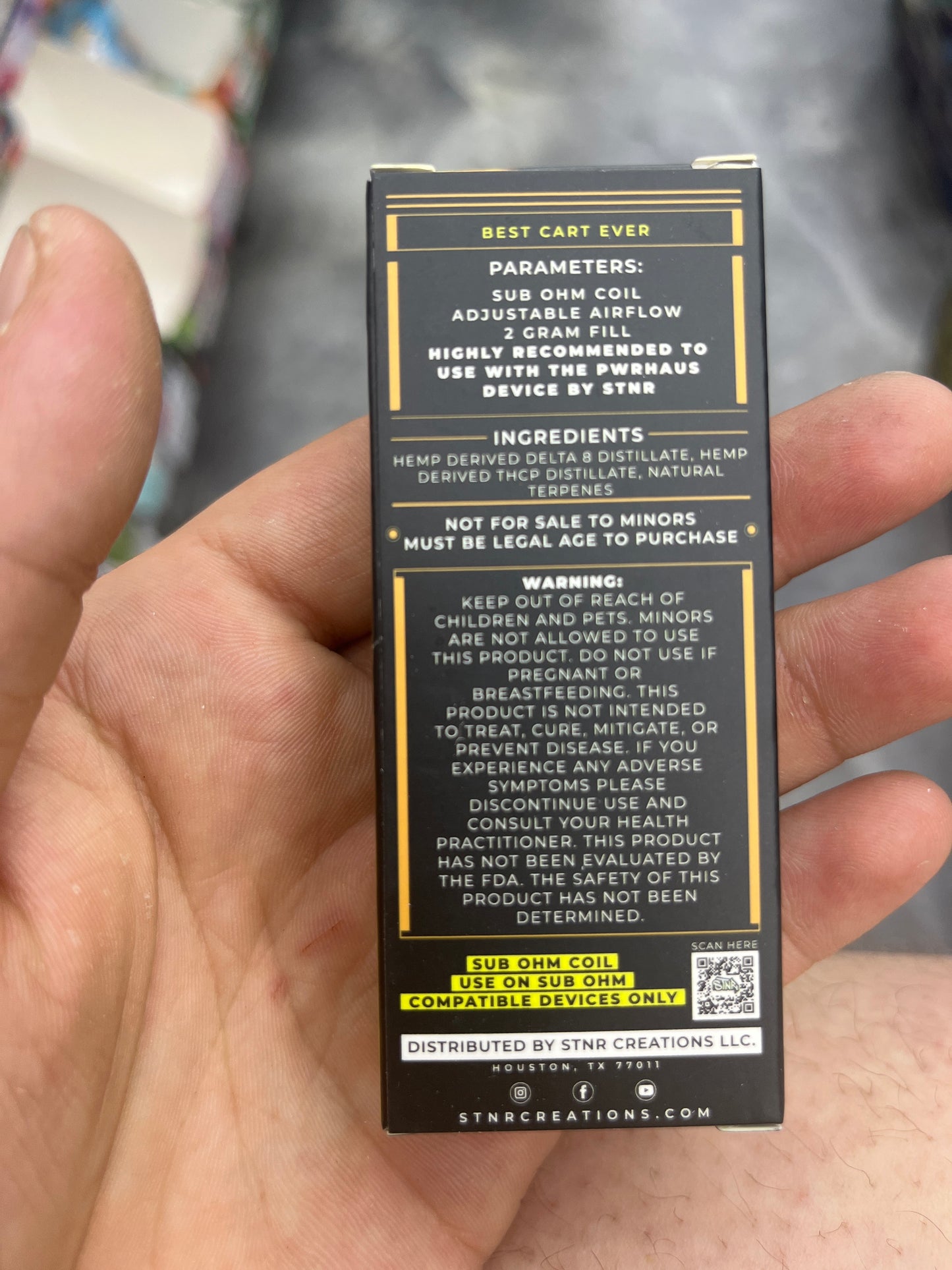 Stnr 2g thcp sativa mango haze