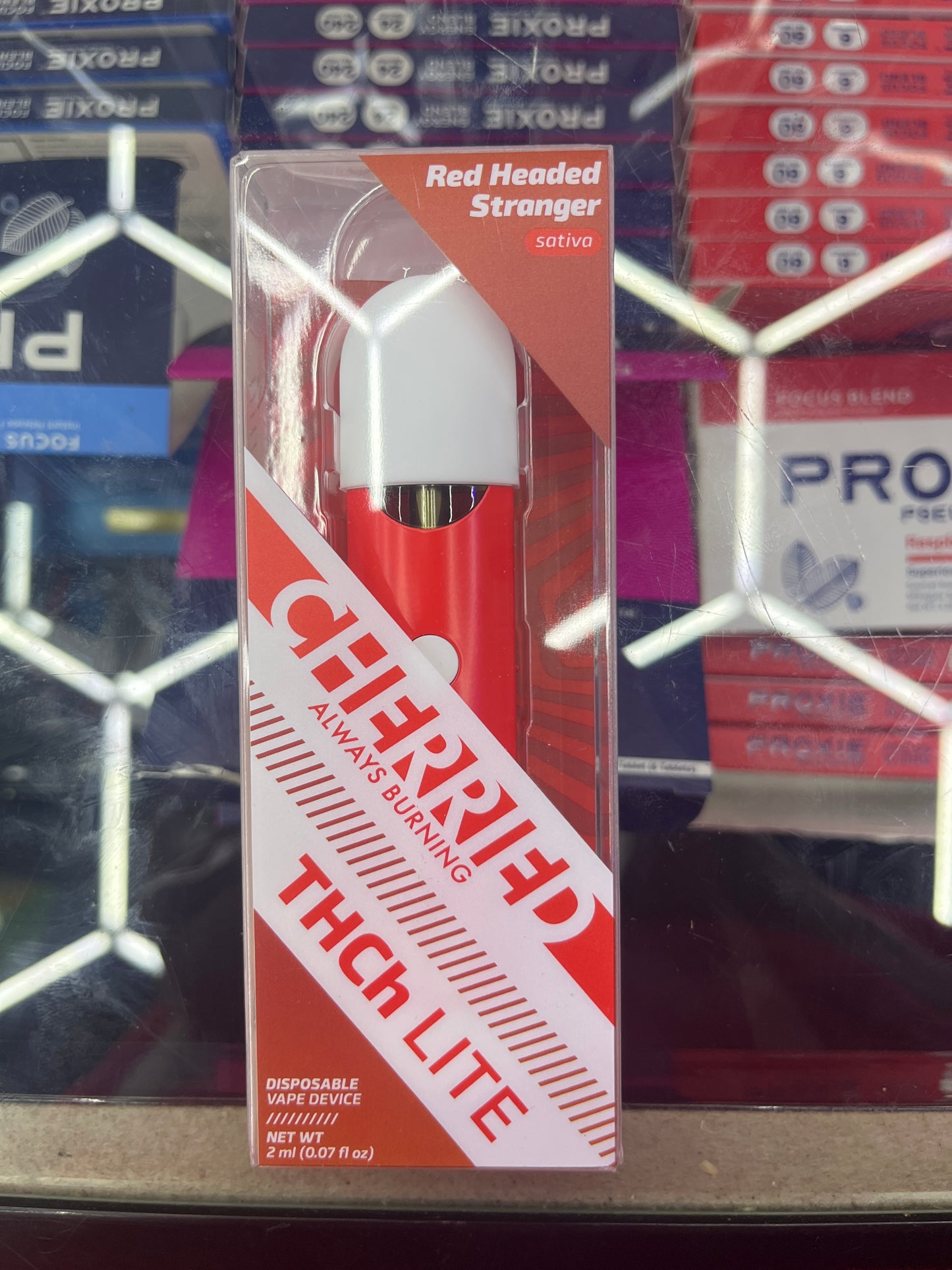 Cherries thcp lite 2g dispo red headed stranger sativa