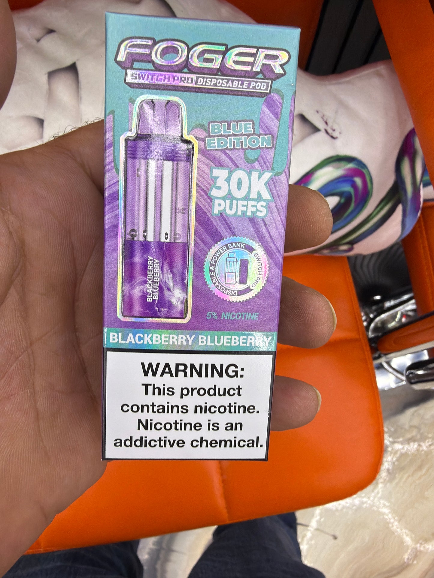 Blackberry blueberry 30 K fogger