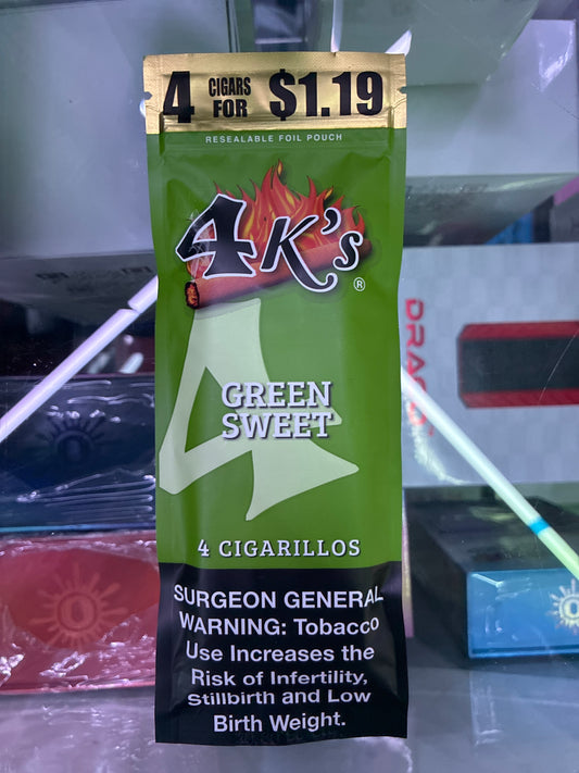 4k wraps green sweets