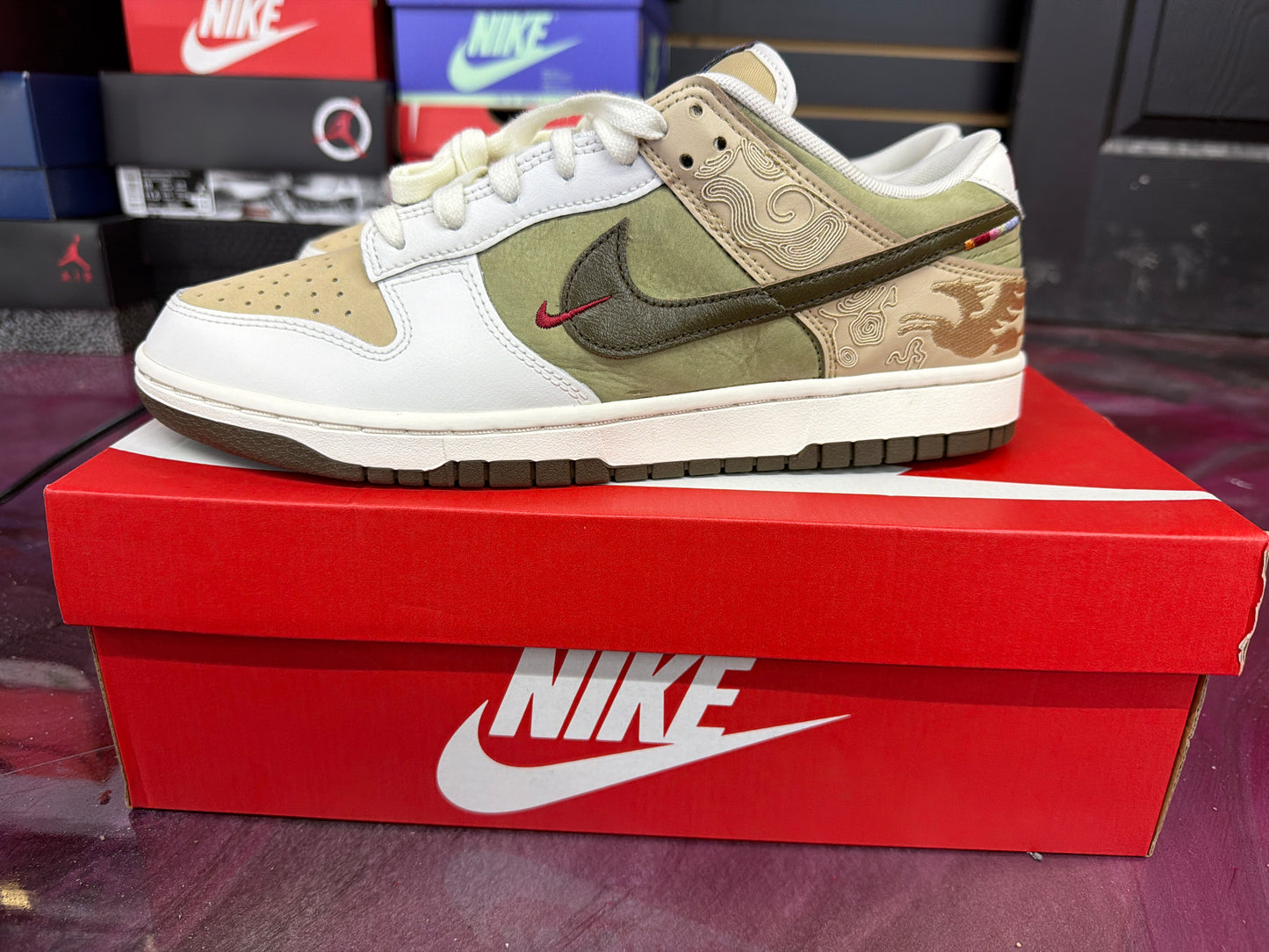 Nike Dunk Low Pegasus Pack Linen Phantom Size 11.5