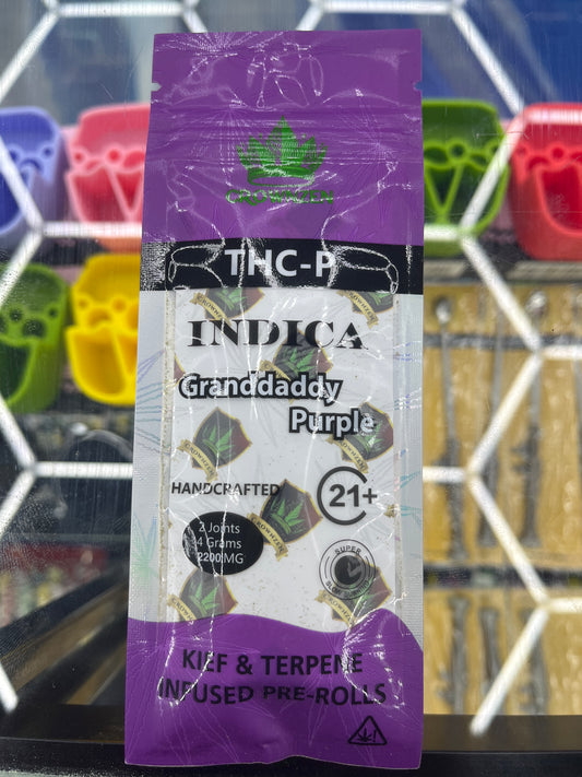 CrownZen granddaddy Purple Indica 4G