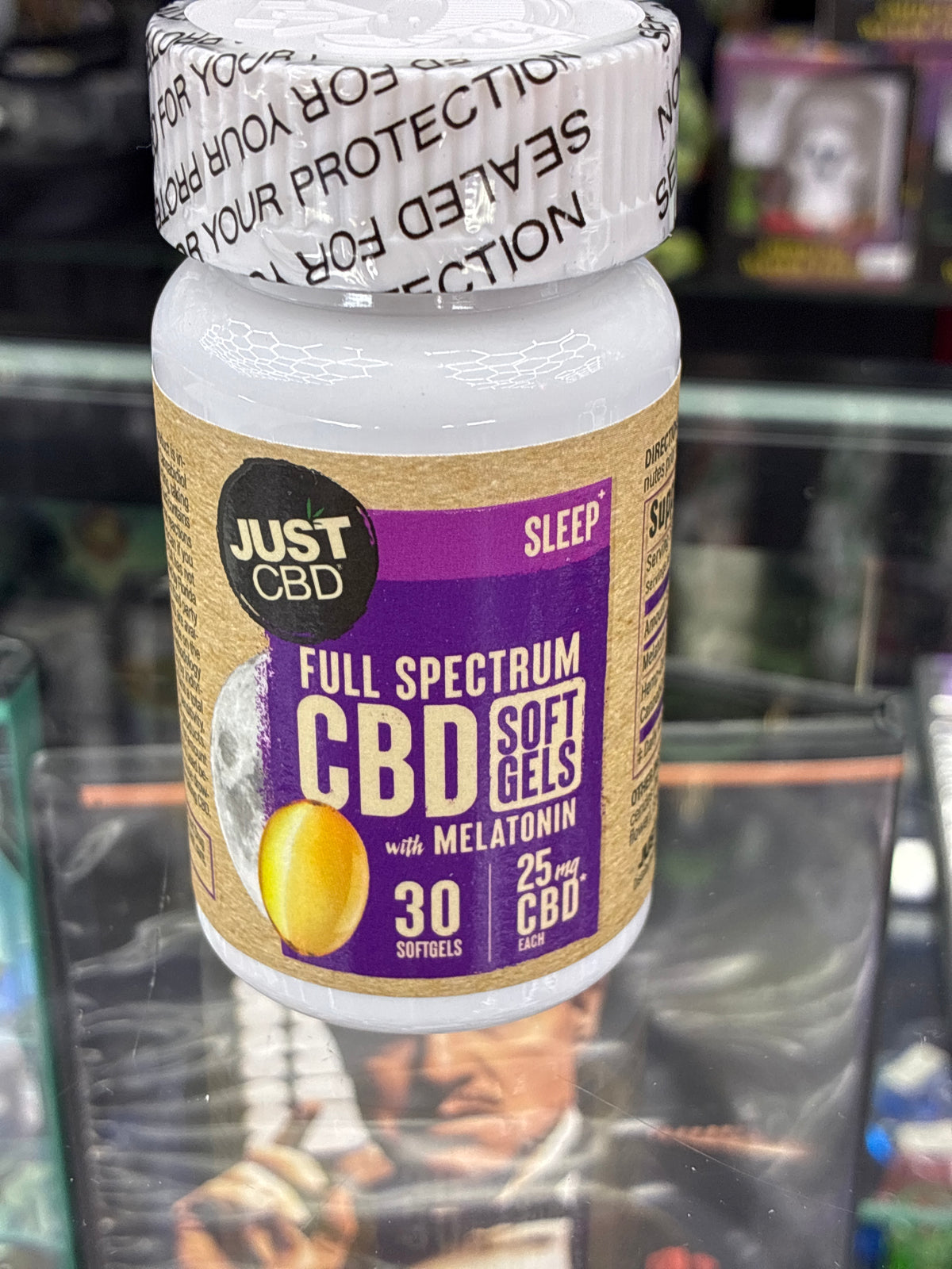 Just CBD Sleep Full Spectrum CBD Gel Capsules 25mg 30capsules