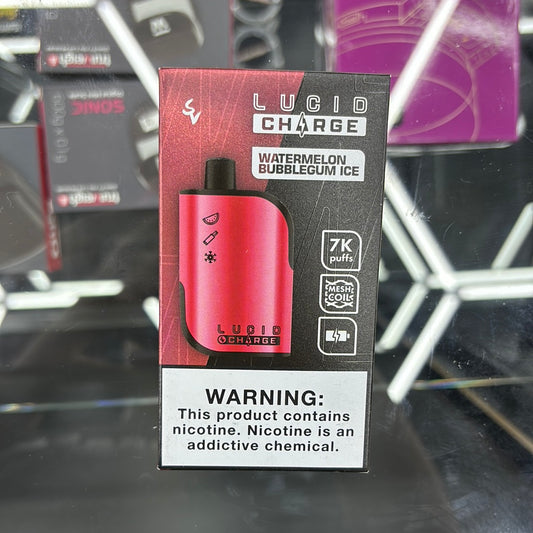 Lucid charge watermelon bubblegum ice