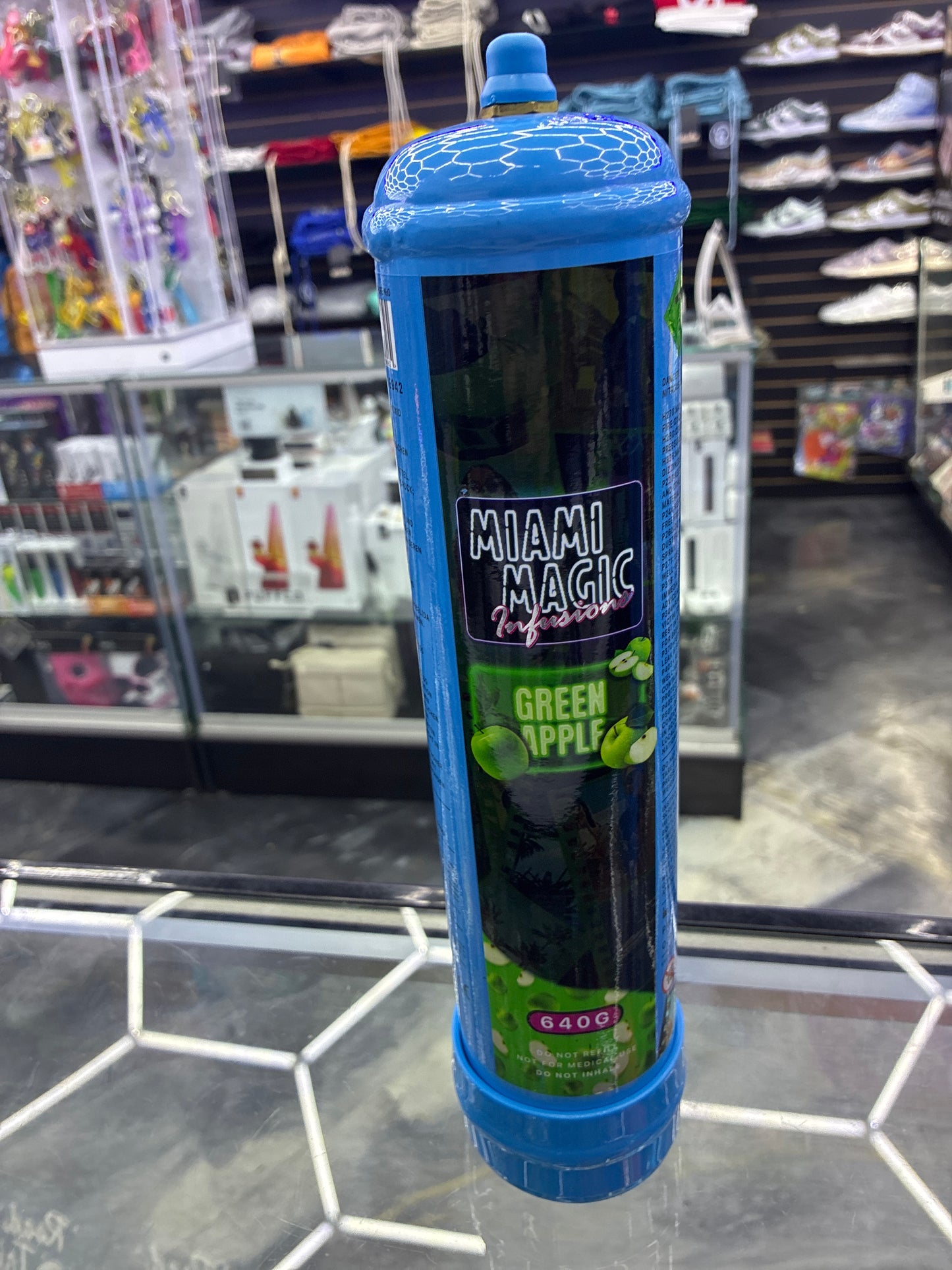 Miami magic infusions green apple 640g