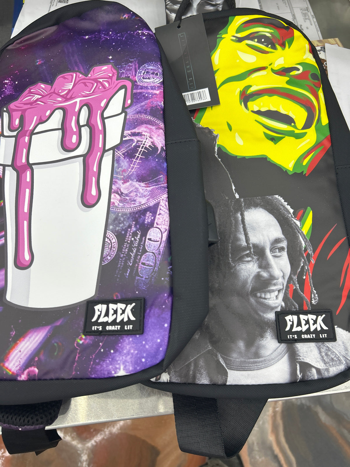 Fleek smell proof sling bag