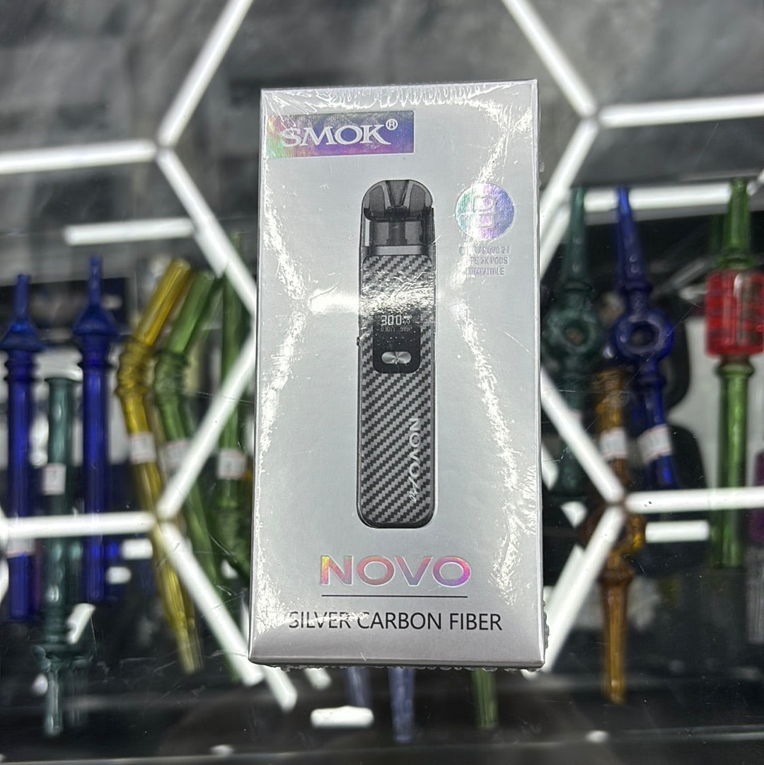 Smok novo pro kit silver carbon fiber