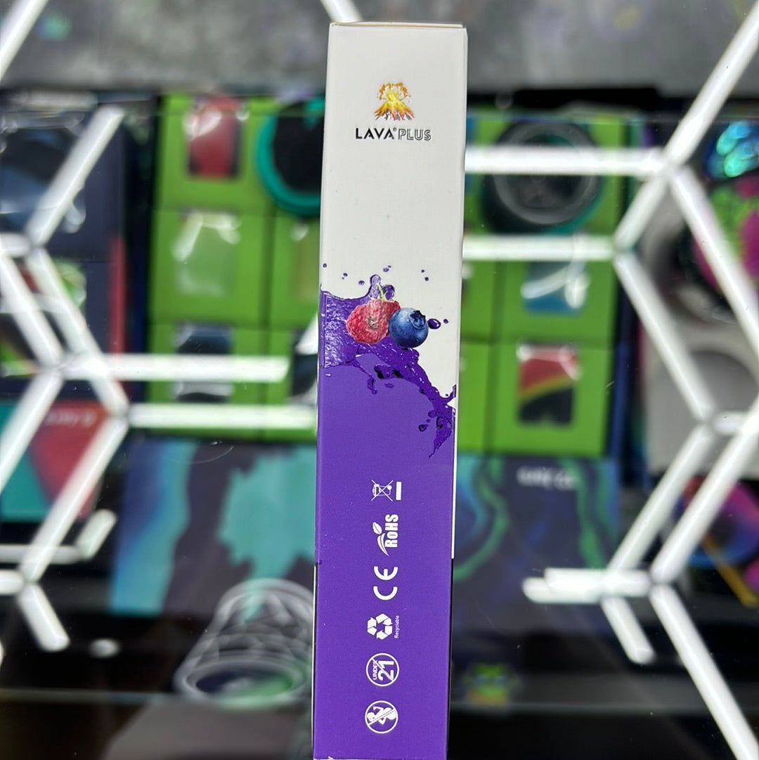 Lava plus 2600 puffs blueberry, raspberry lemon