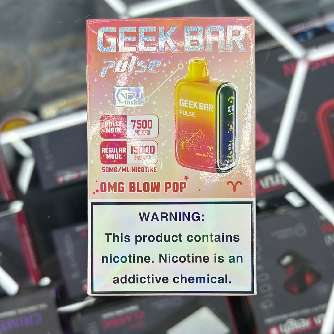 Geek bar pulse omg b burst