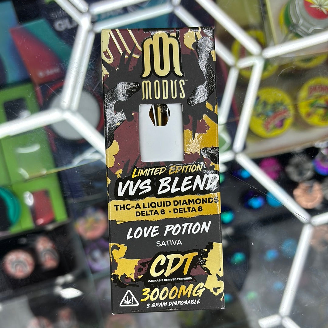 Modus vvs blend love potion sativa CDT3G disposable