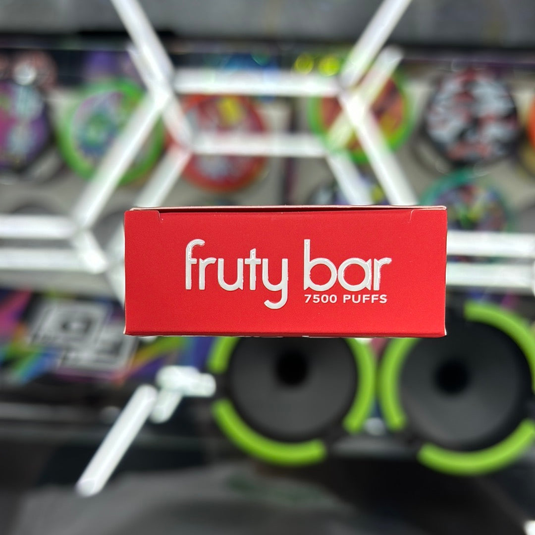 Fruity bar, 7500 strawberry, watermelon