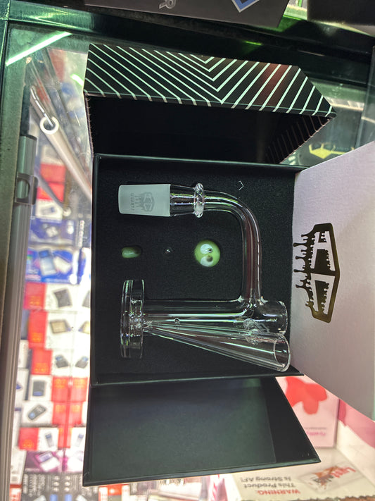 IC Quartz - Master Craft | 14mm 90D Male | Includes Character Terp Ball & Dab Tool Holder