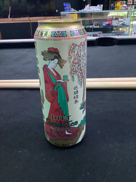 Arizona diet green tes w ginsing  22 oz