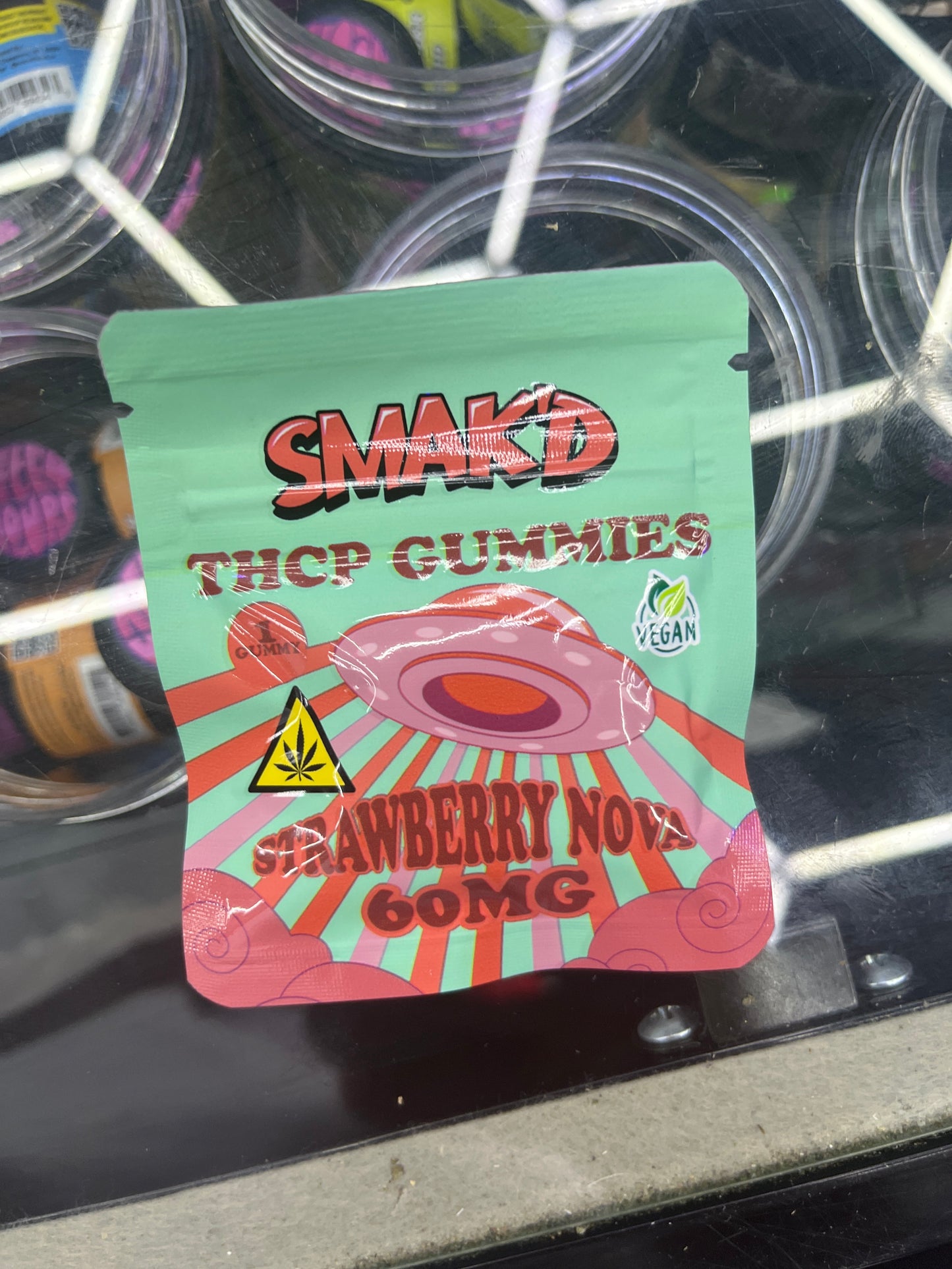 Smakd gummy thcp 60 mg strawberry nova