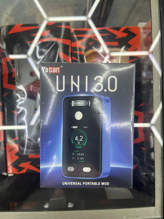 Yocan uni pro 3.0 box mod vaporizer battery - light blue