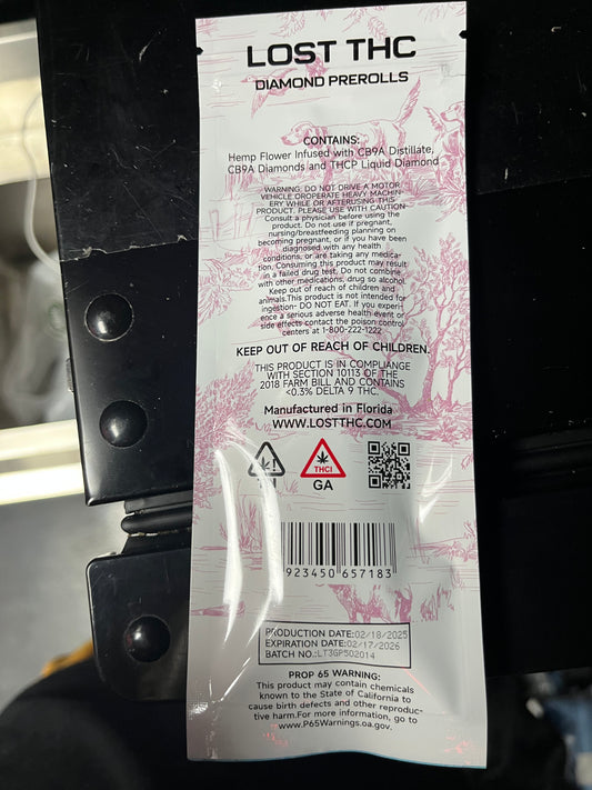 Lost thca x CB9A x THCP strawberry bliss sativa