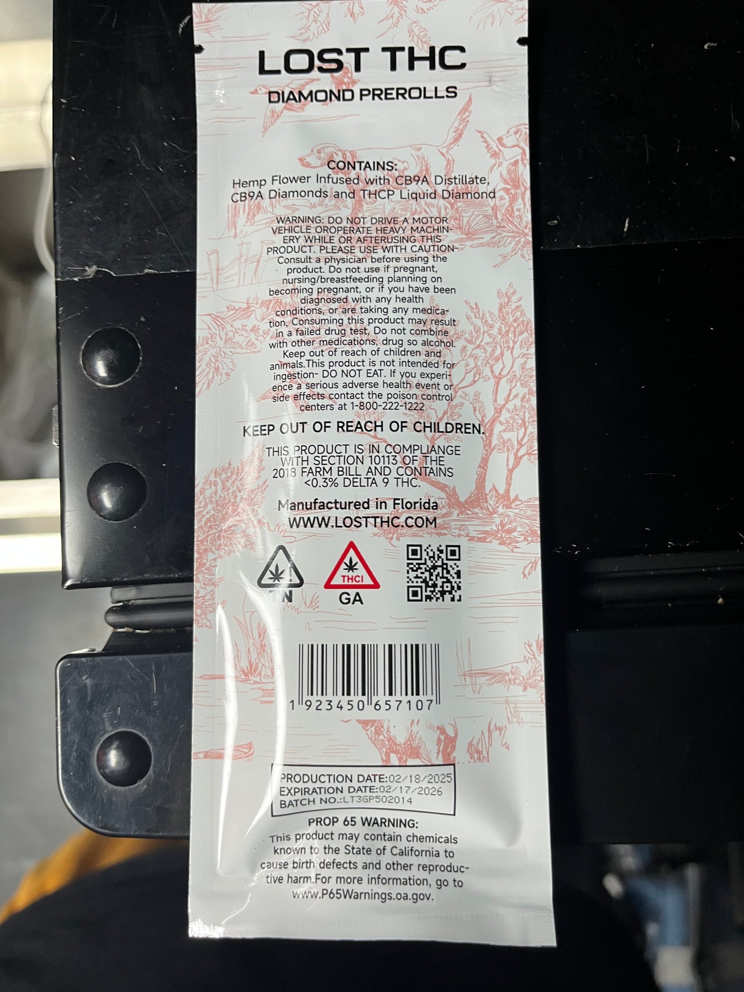 Lost thca x CB9A x THCP cherry bopperz hybrid