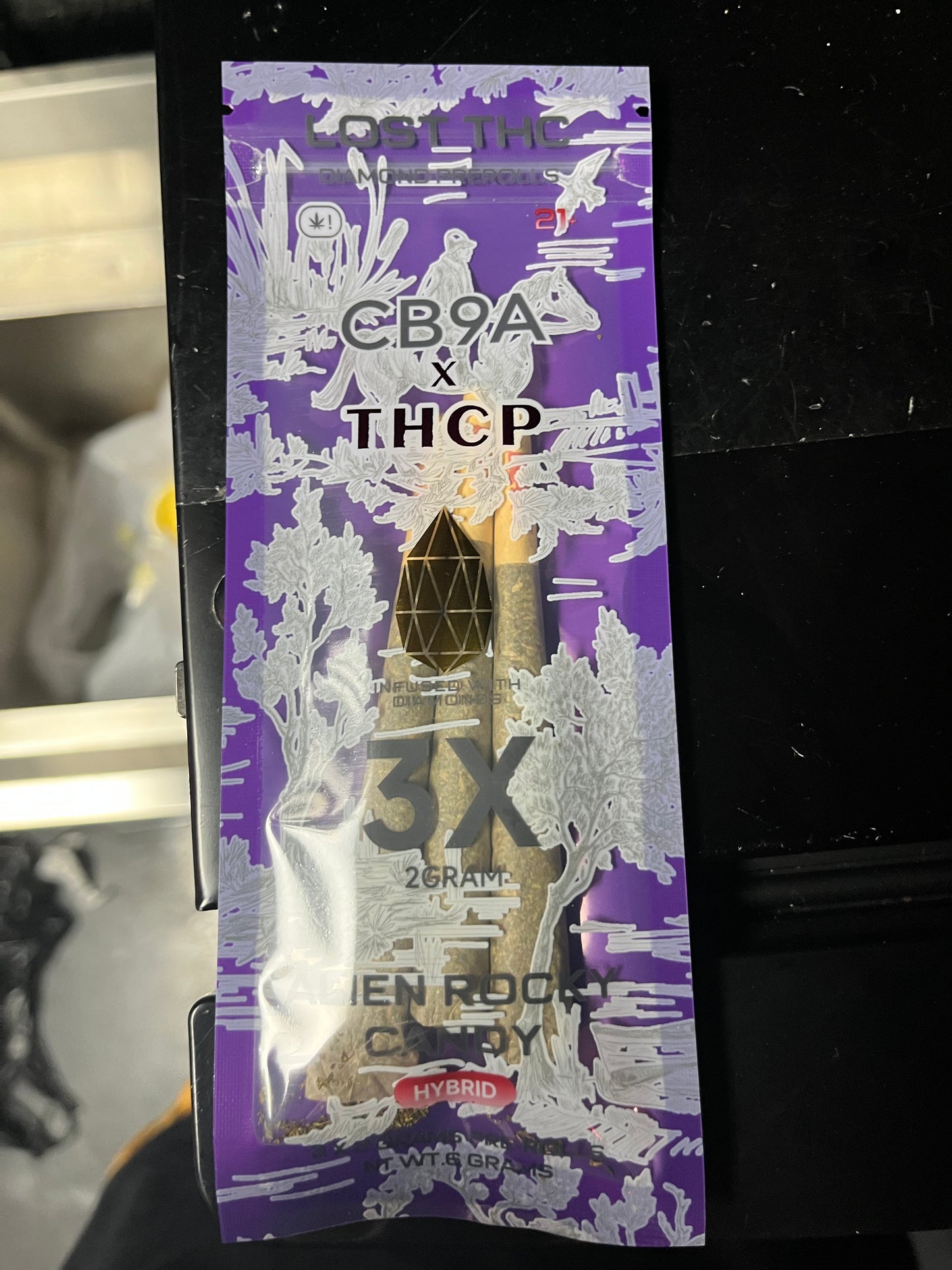 Lost thca x CB9A x THCP alien rocky candy hybrid